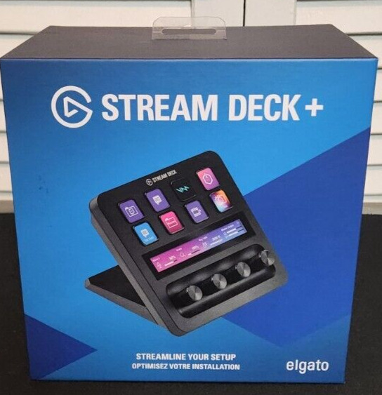 Elgato Stream Deck Plus Studio Controller - Black