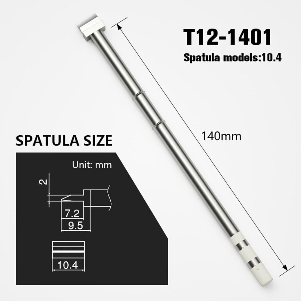 Spatula Replaceable Soldering Tip T12 Heating Element Repair Station Accessories