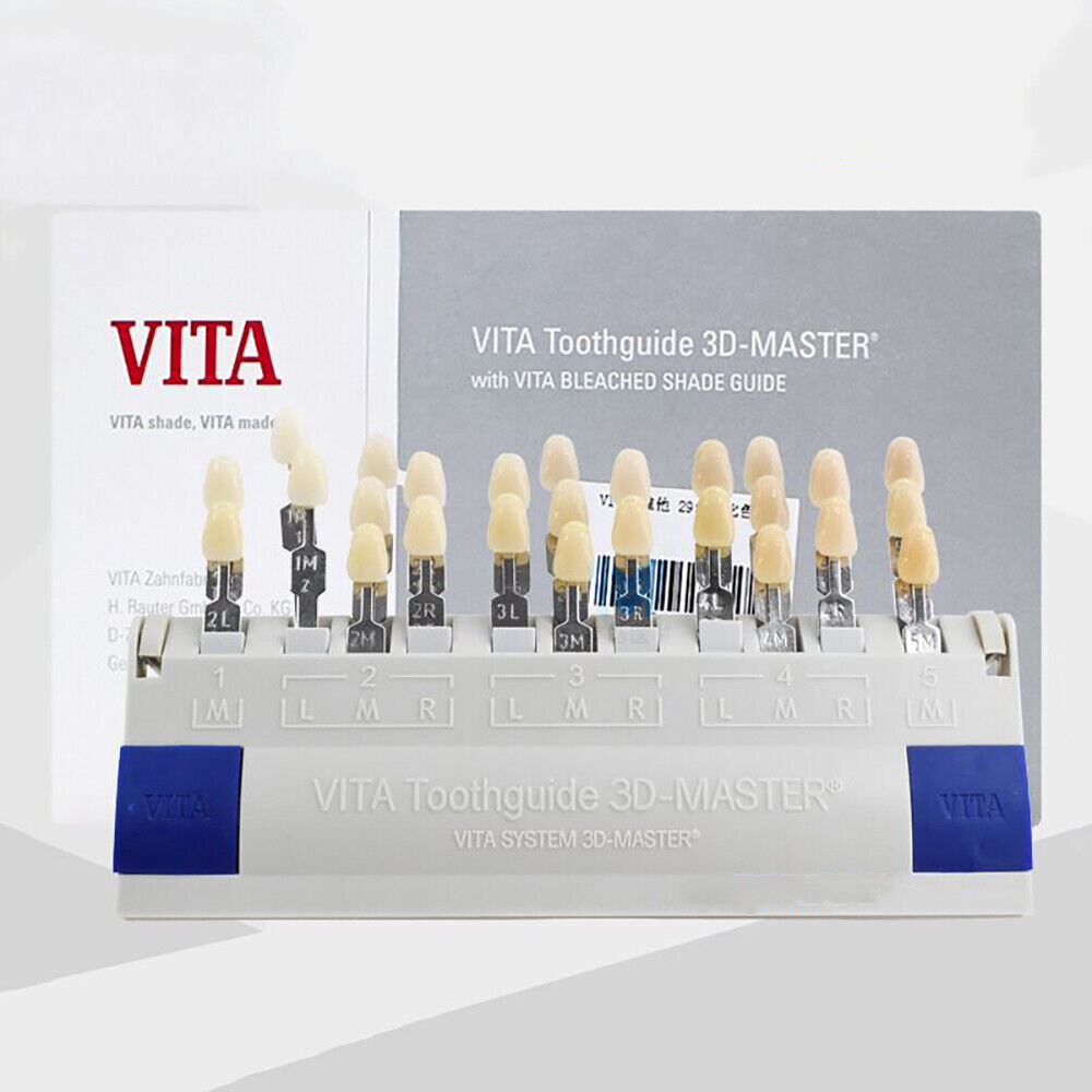 Dental VITA Toothguide 3D Master Shade System with Bleached Shade Guide 29 Color