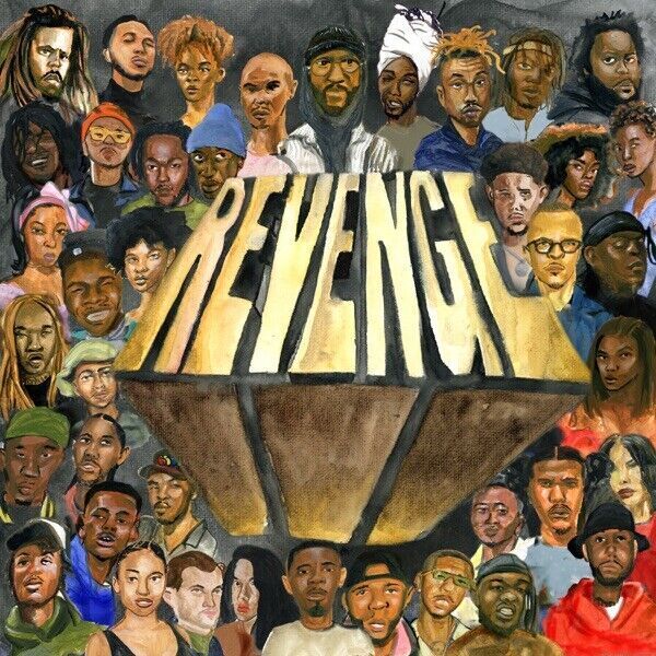 J. Cole Revenge of the Dreamers III Art Music Album Poster