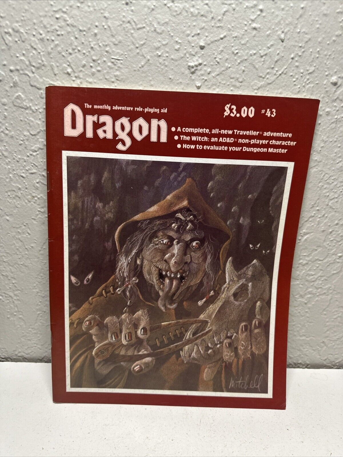 Vintage Dragon Magazine #43 November 1980