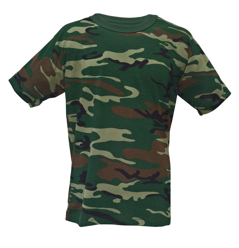 Army Navy Shop Short Sleeve Camouflage T-Shirt