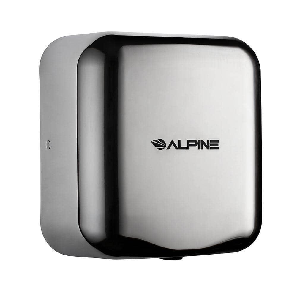 Alpine Industries Hand Dryer Electric High Speed Stainlesssteel Automatic Chrome