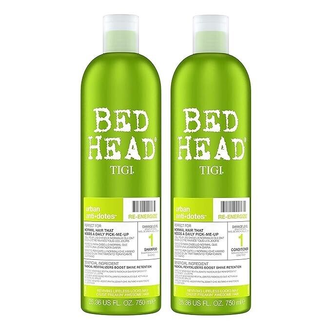TIGI Bed Head Urban Antidotes Re-Energize Daily Shampoo/Conditioner 25.36oz
