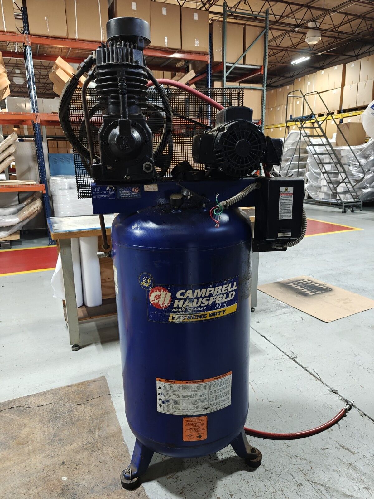 Campbell Hausfeld 5-HP 80-Gallon Two Stage Air Compressor