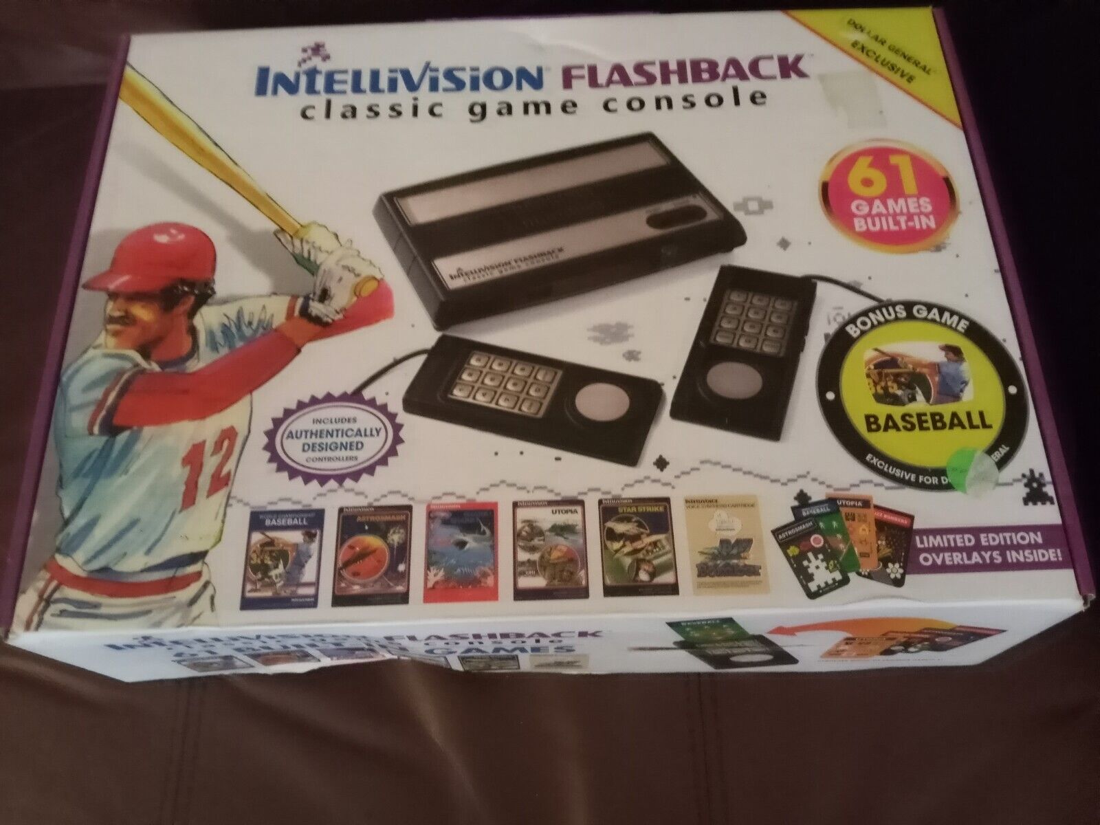 INTELLIVISION FLASHBACK CLASSIC GAME CONSOLE *NEW OPEN BOX*