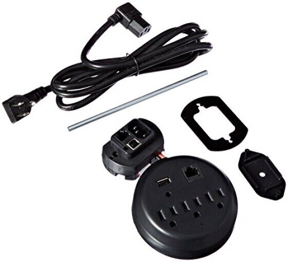 Liberty Safe Power Outlet Kit for Interior Safe Accessories with USB and Etherne