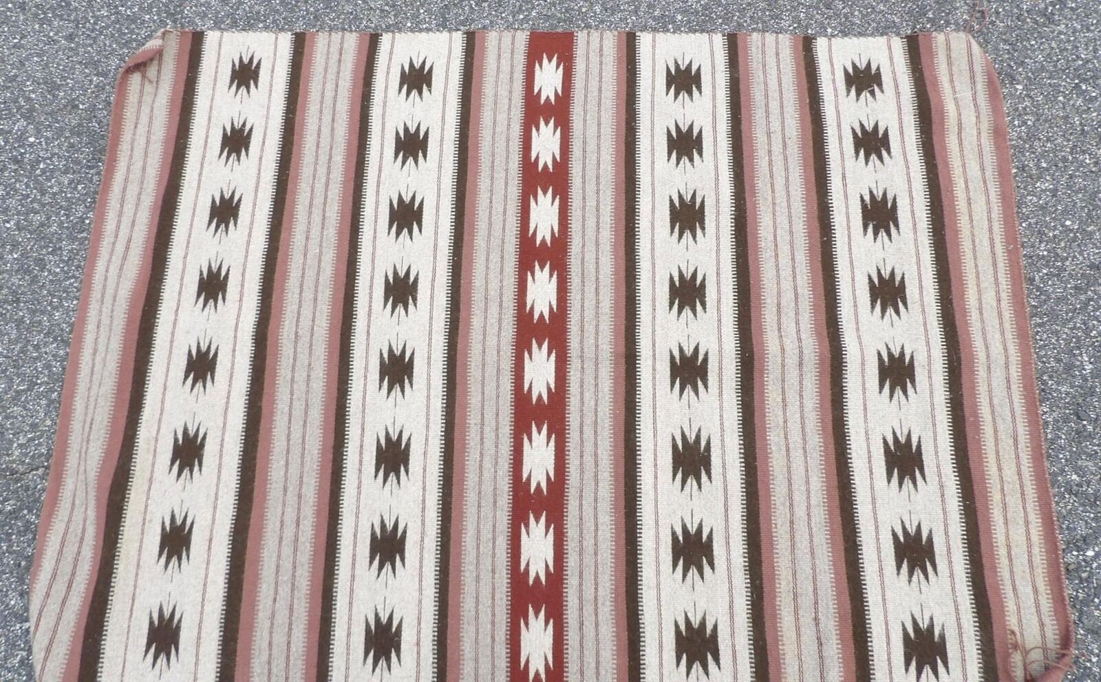 1920s Era Hand Made Authentic Navajo Rug