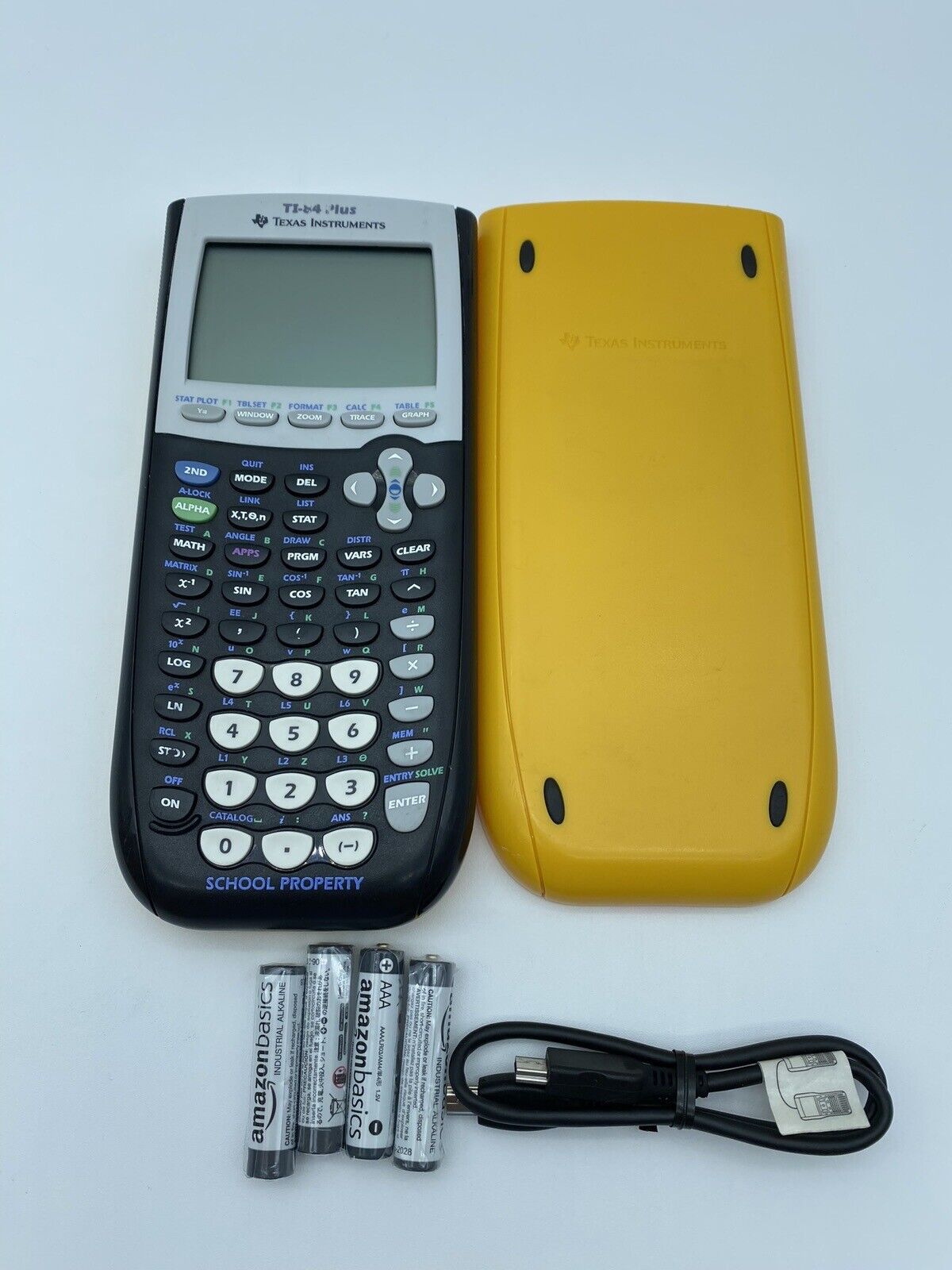 Texas Instruments TI-84 Plus Graphing Calculator Yellow/Black 2B07100#2