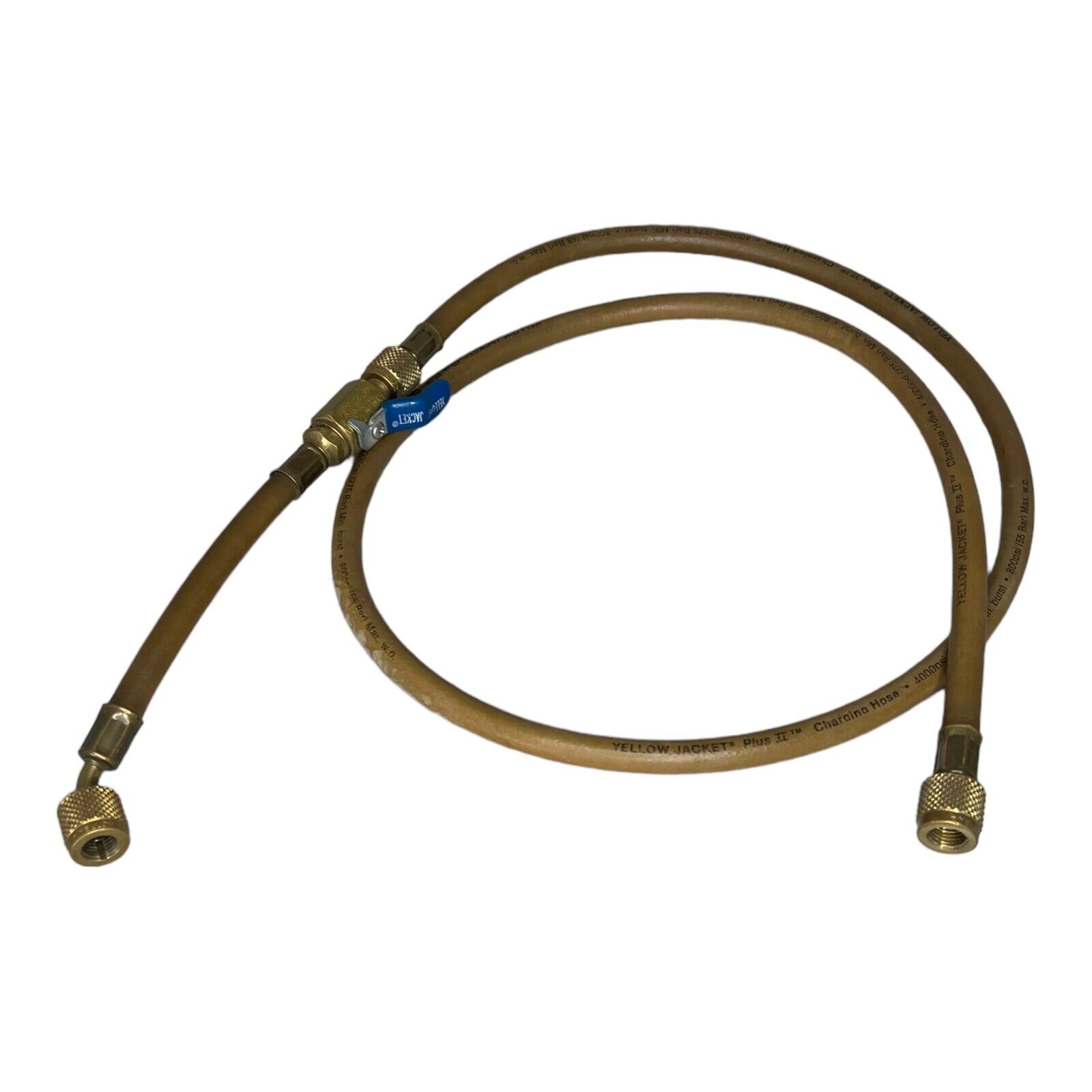 Yellow Jacket Brass Charging Hose Ritchie Engr 800 PSI 2013 