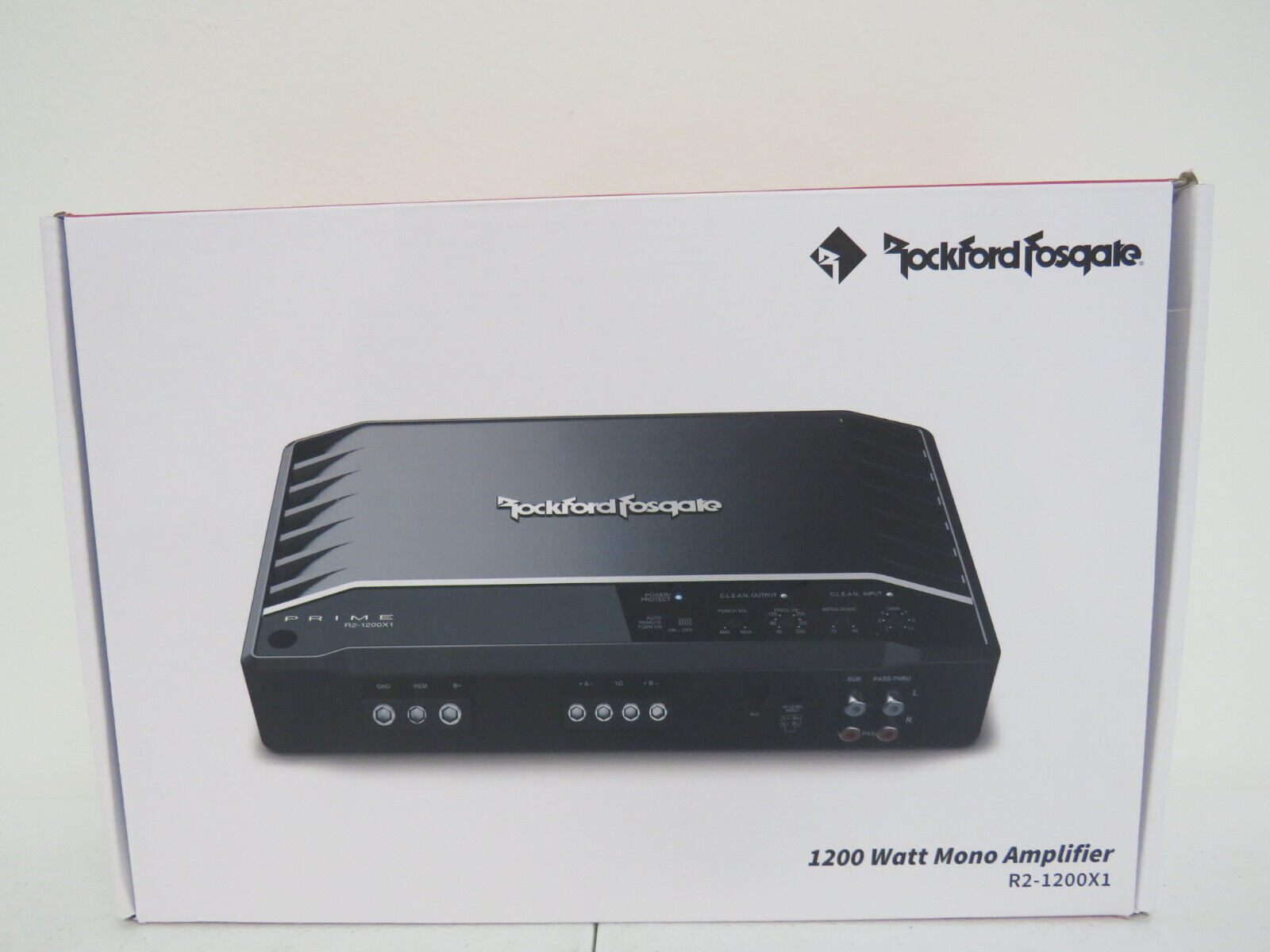 Rockford Fosgate R2-1200X1 Prime 1200W FullRange Class-D Monoblock Amplifier NEW