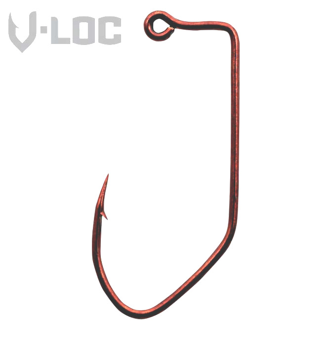 Victory 11149 Red V-Loc 90º Hook AccuArc Needle Point Compared Eagle Claw 575