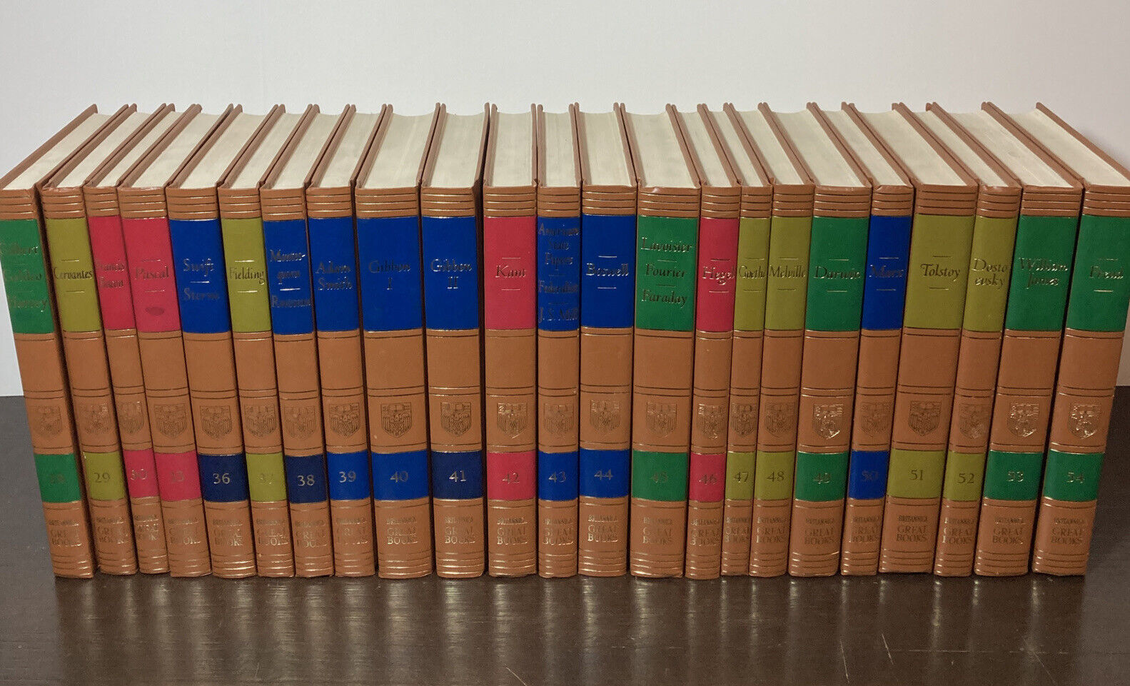 Lot Of 23 - Britannica Great Books Of The Western World 1952