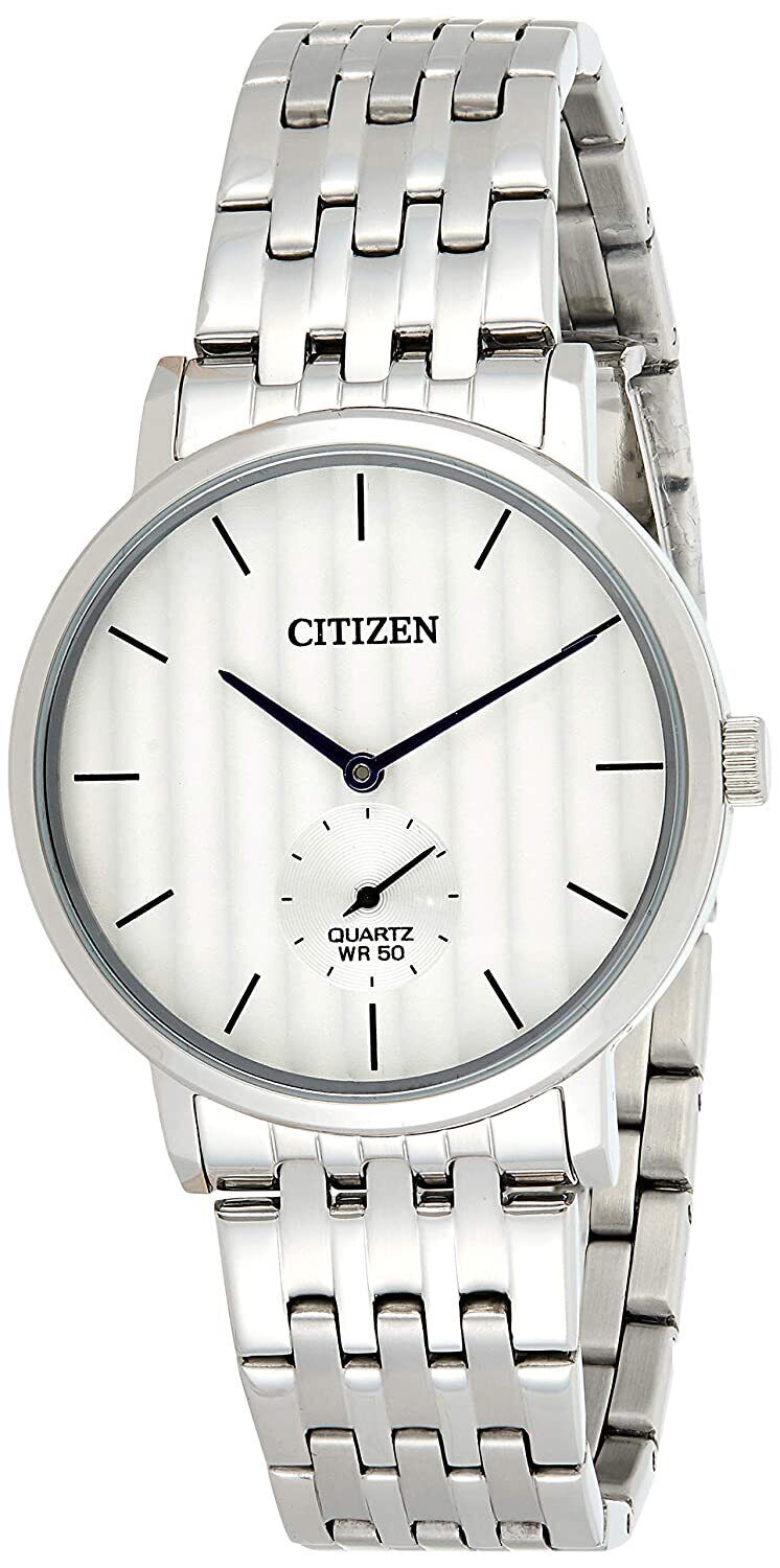 Citizen Men\'s INT-BE9170-56A Silver Stainless-Steel Japanese Quartz Wrist Watch