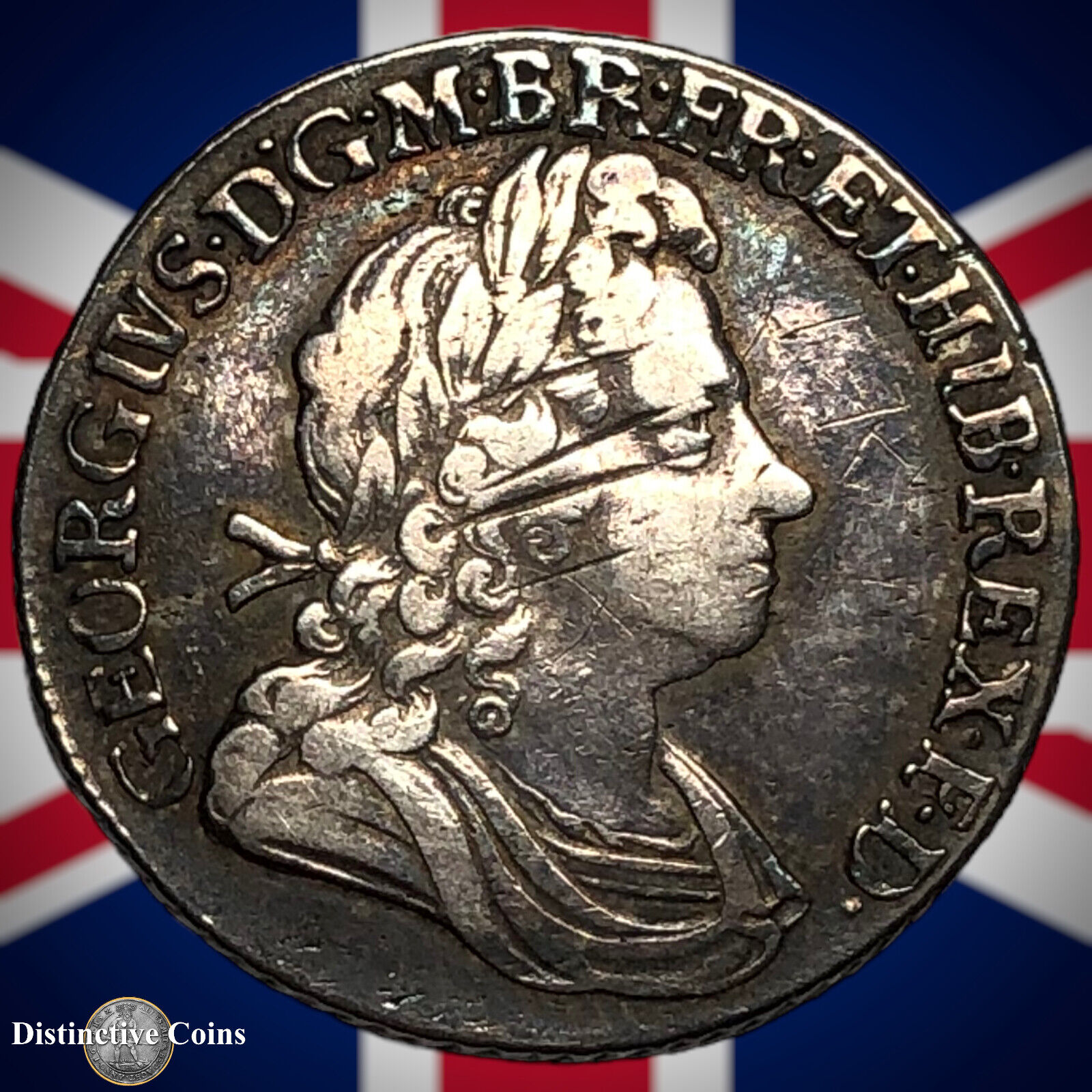 Great Britain 1723 British One Shilling GB0003