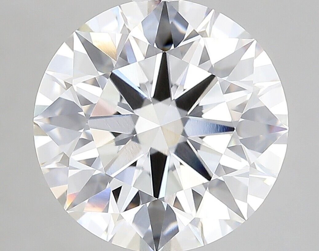 Lab-Created Diamond 5.37 Ct Round G VVS2 Quality Excellent Cut GIA Certified