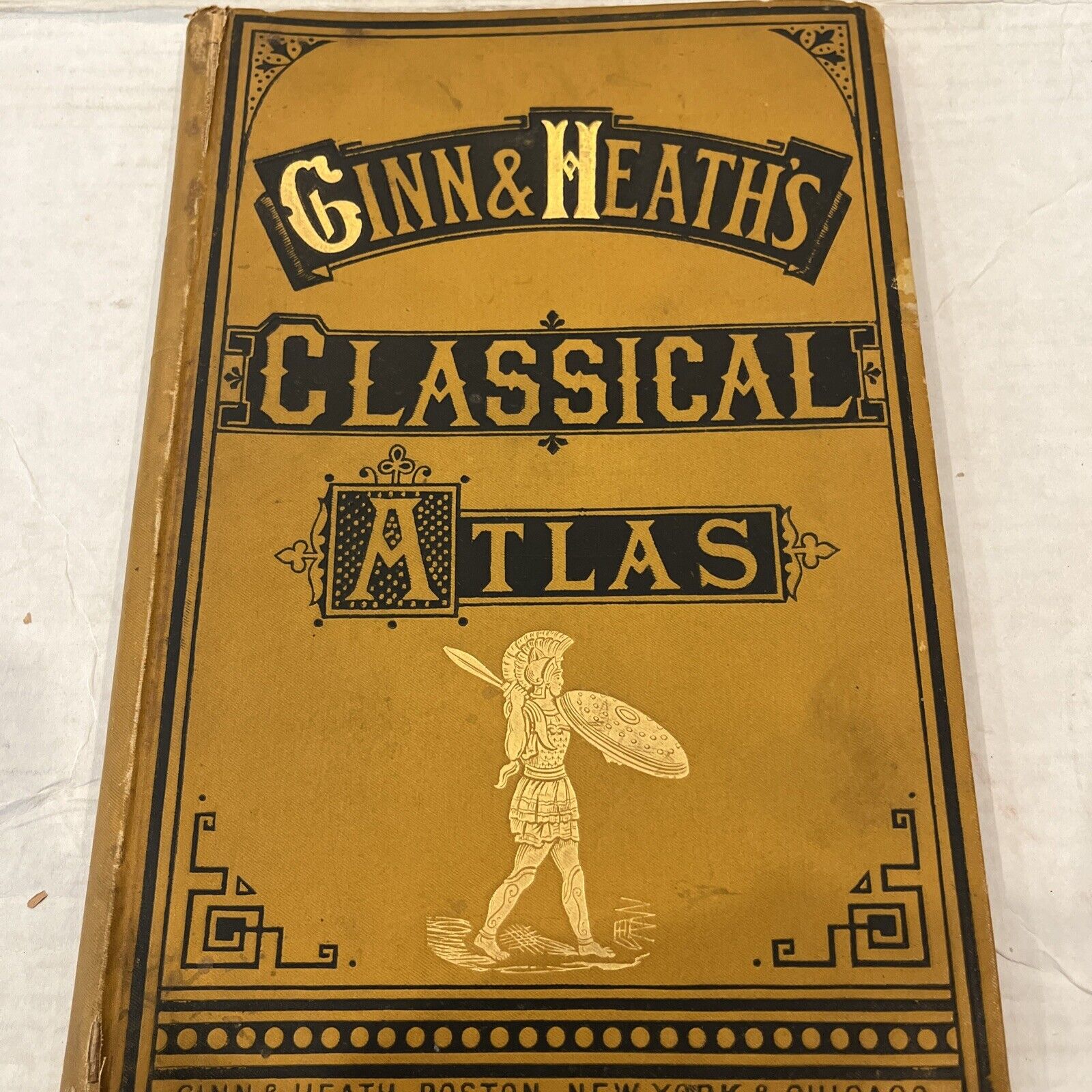 Ginn and Heath’s classical atlas 1879?