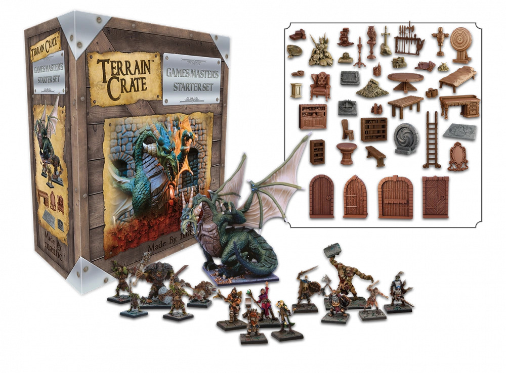 Terrain Crate - Games Master\'s Dungeon Starter 2nd Edition