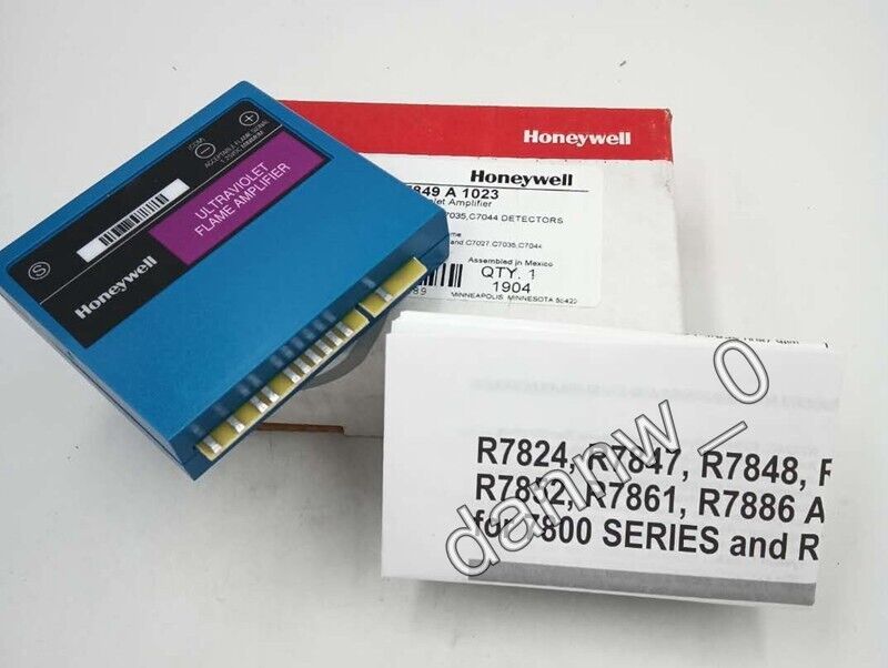 New Original Honeywell R7849 A 1023 Ultraviolet Flame Amplifier R7849A1023#C