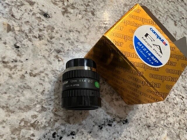 1PC New Computar M1214-MP2 8mm 1：1.4 2/3 Lens made in Japan