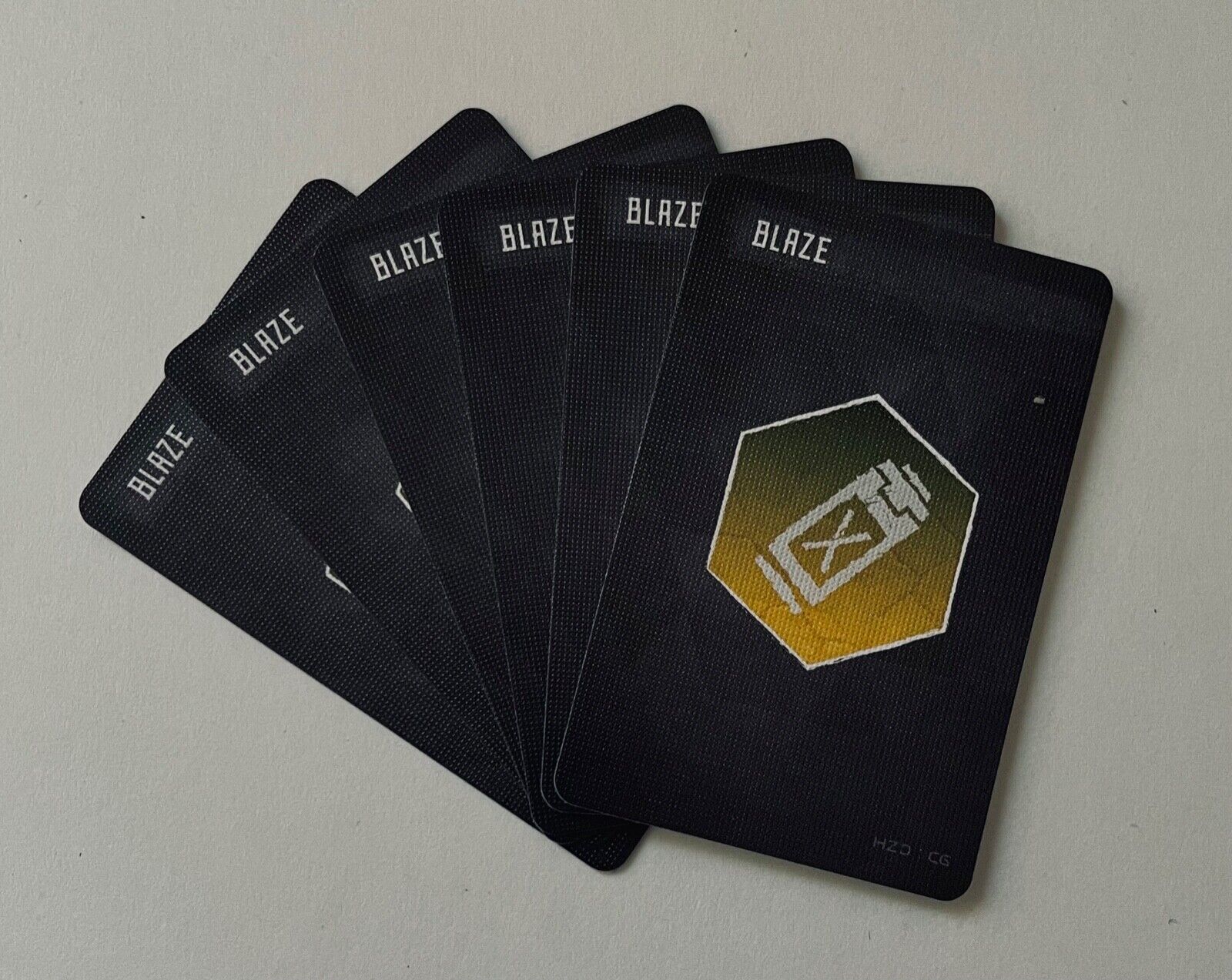 Horizon Zero Dawn Board Game | Blaze Salvage Card x6 | Official Game Pieces