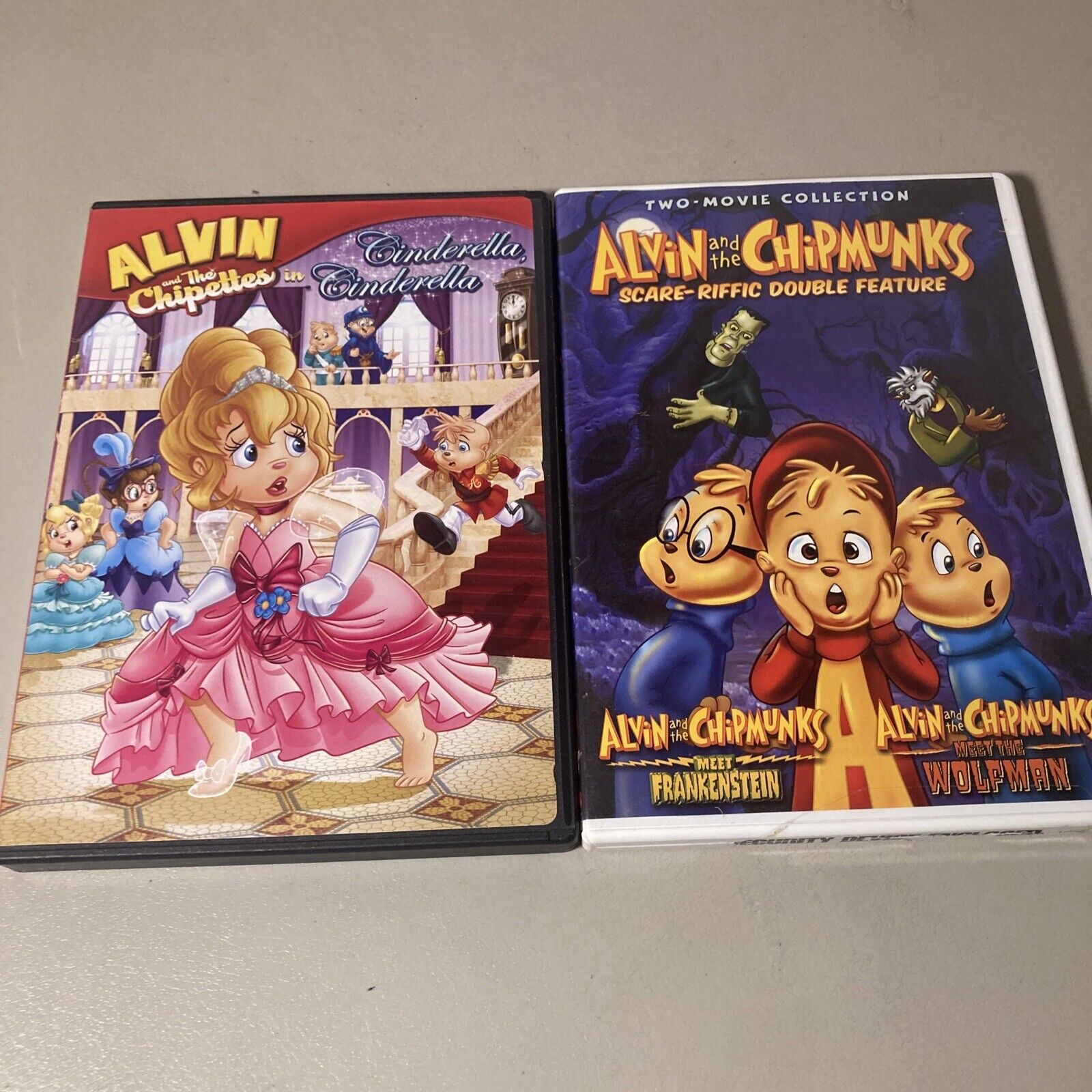 Alvin and the Chipmunks: Alvin and the Chipettes in Cinderella & Scareific Lot 2