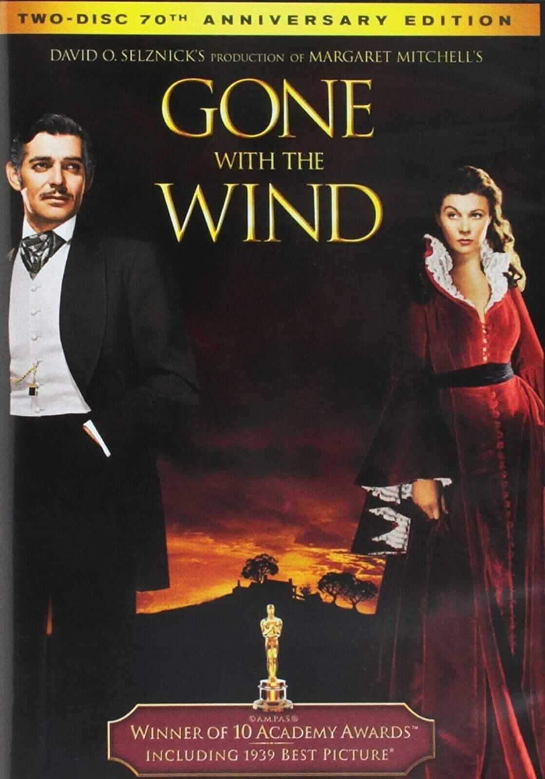 Gone With the Wind DVD 70th Anniversary Edition 2-Disc **NEW/SEALED** 