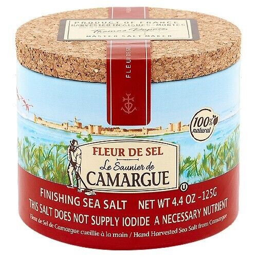 Le Saunier De Camargue Fleur De Sel Premium Sea Salt From France 4.4 OZ