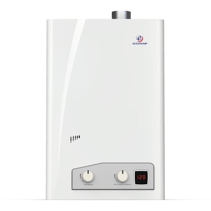 Eccotemp FVI-12 Indoor 4.0 GPM Natural Gas Tankless Water Heater | White