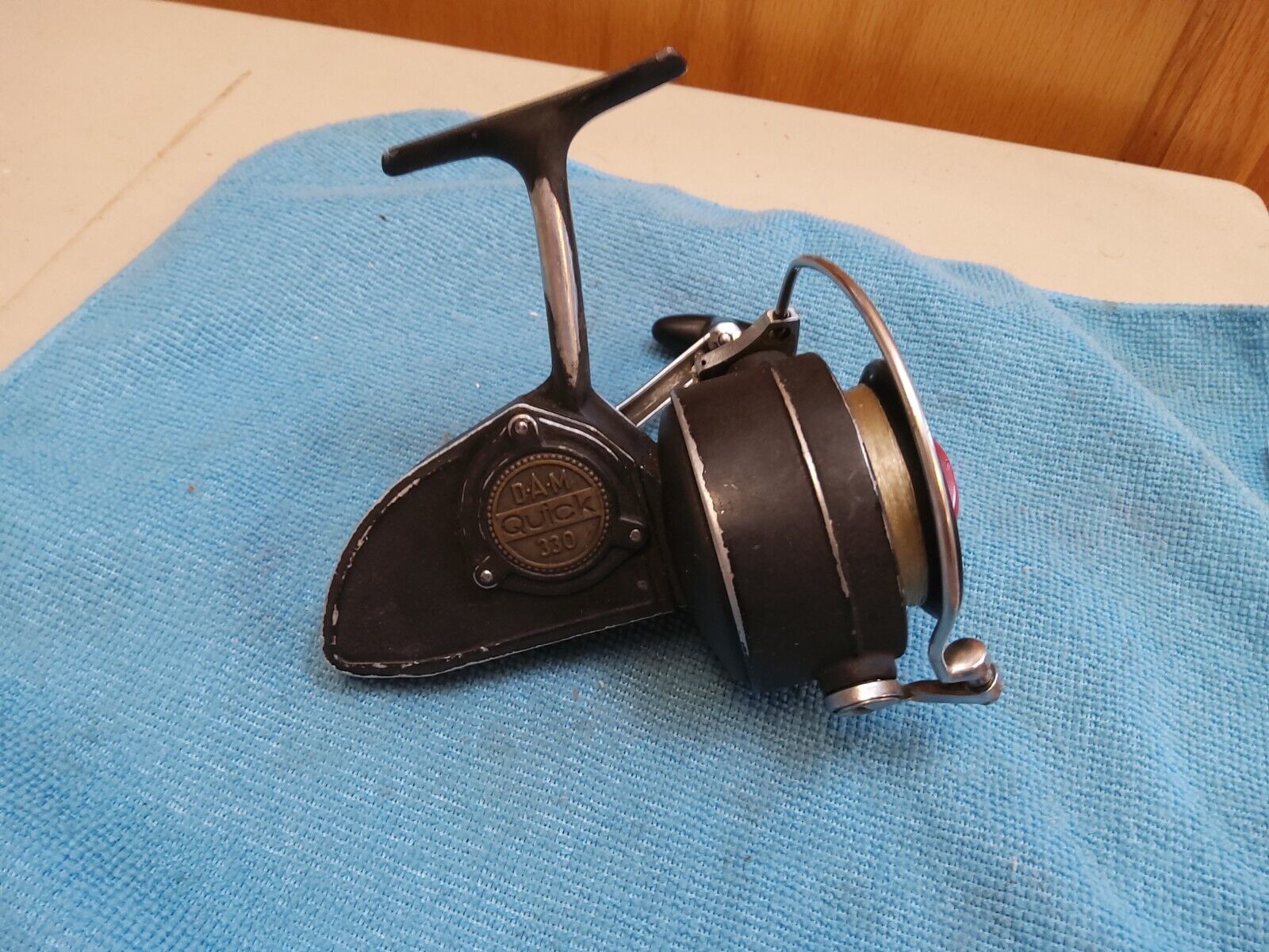 VINTAGE DAM QUICK 330 SPINNING FISHING REEL MADE IN WEST GERMANY