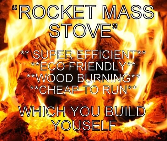 ROCKET MASS WOOD BURNING STOVE HEATER, A SUPEREFFICIENT WOODSTOVE YOU BUILD DIYa
