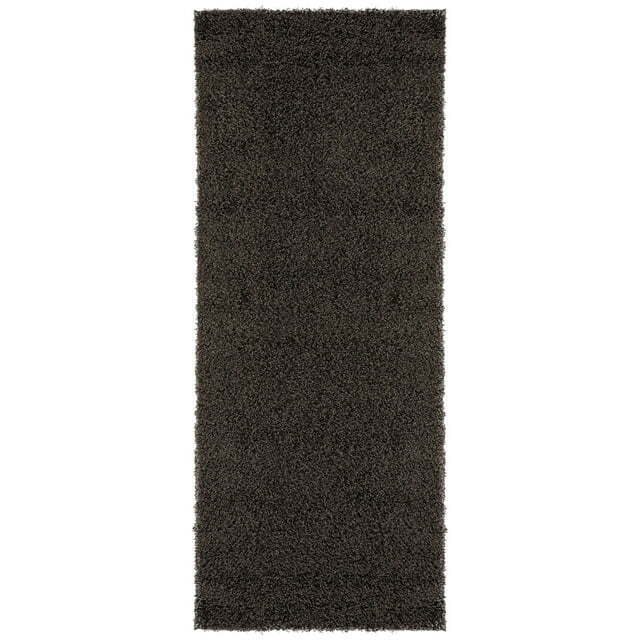 Softy Non-Slip Rubberback Solid 2x5 Soft Indoor Runner Rug, 20\