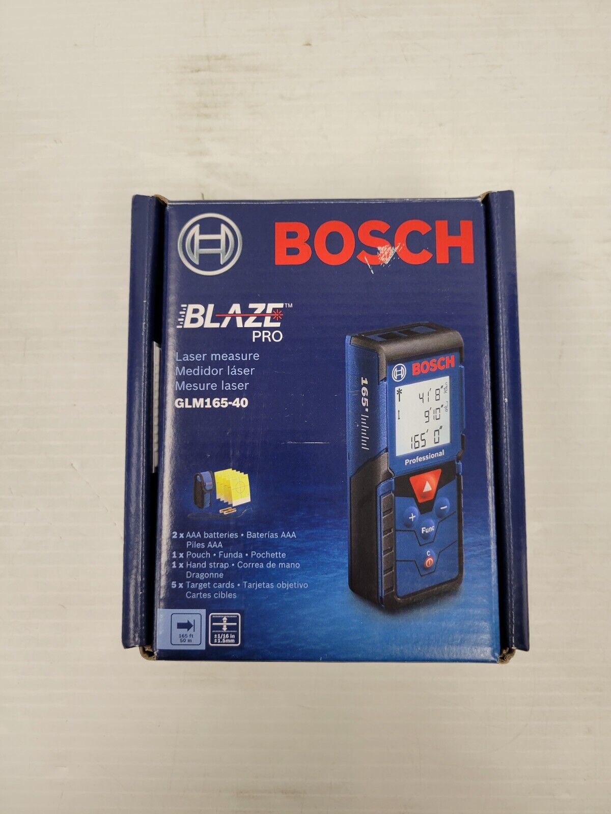 (I-33962) Bosch GLM165-40 Laser Measure