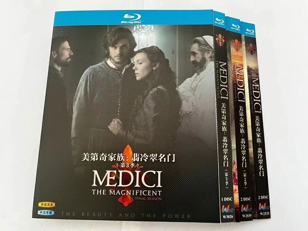 MEDICI THE MAGNIFICENT:Blu-ray Movie BD 5-Disc All Region Box Set