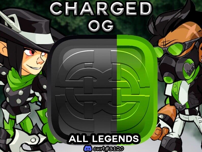 Brawlhalla: Charged OG  - All Legends Pack - 5 Min Delivery