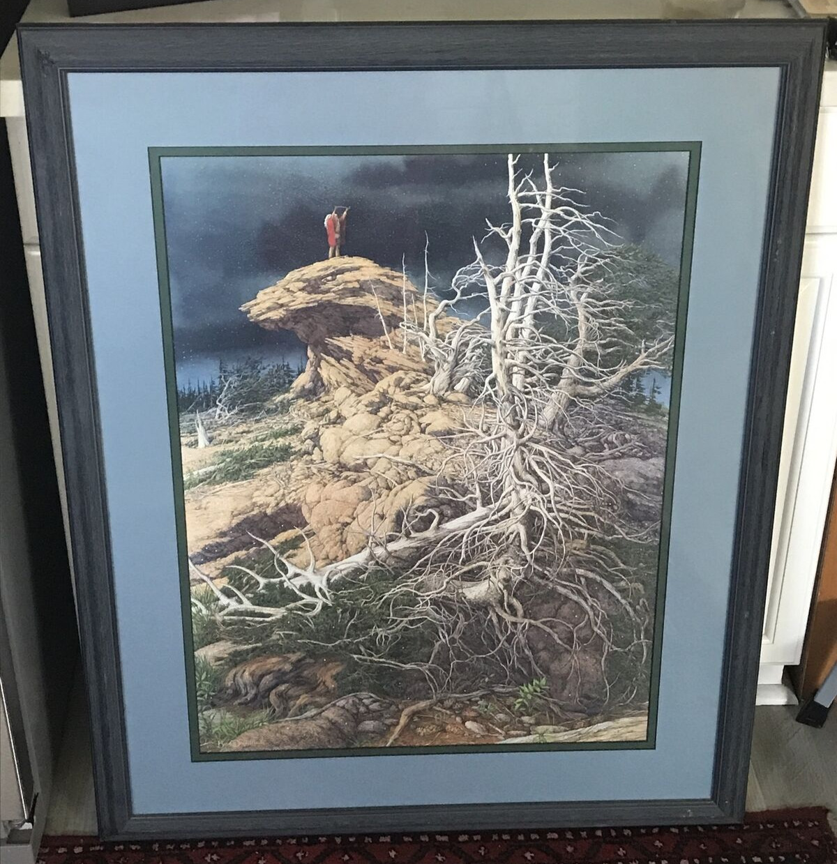 BEV DOOLITTLE PRAYER FOR THE WILD THINGS Limited Edition Signed MATTED & FRAMED
