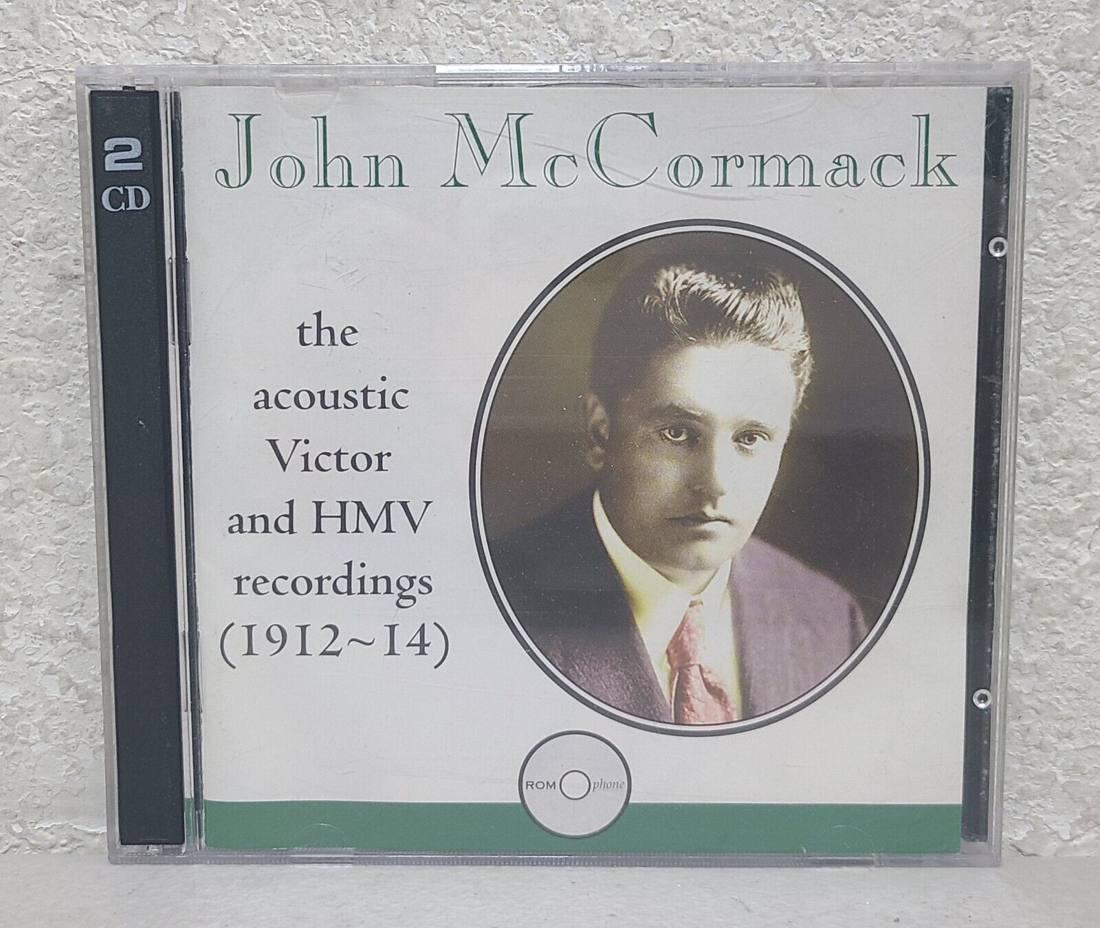 John McCormack Acoustic Victor HMV Recordings 1912-14 2 CD Set 1997 Romophone