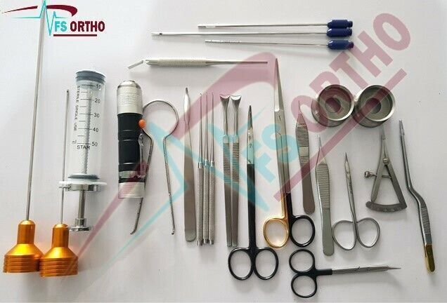 Basic Plastic Surgery Instruments SET of 25 pcs Liposuctions Instruments