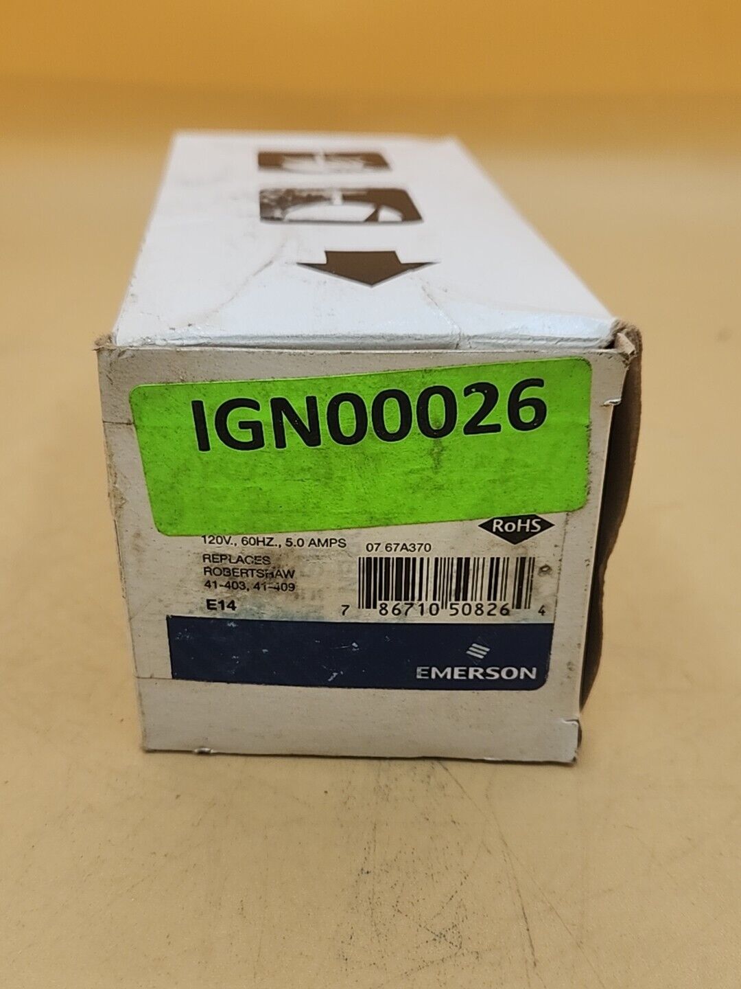 White Rodgers 767A-370 Hot Surface Ignitor Carrier Trane Rheem OEM IGN00026 