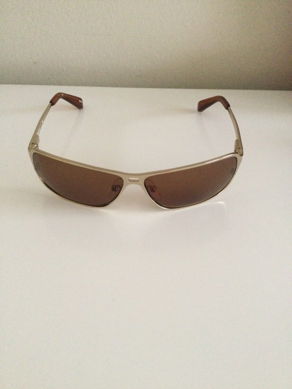 Stussy Gold/Brown Vintage Boris Sunglasses