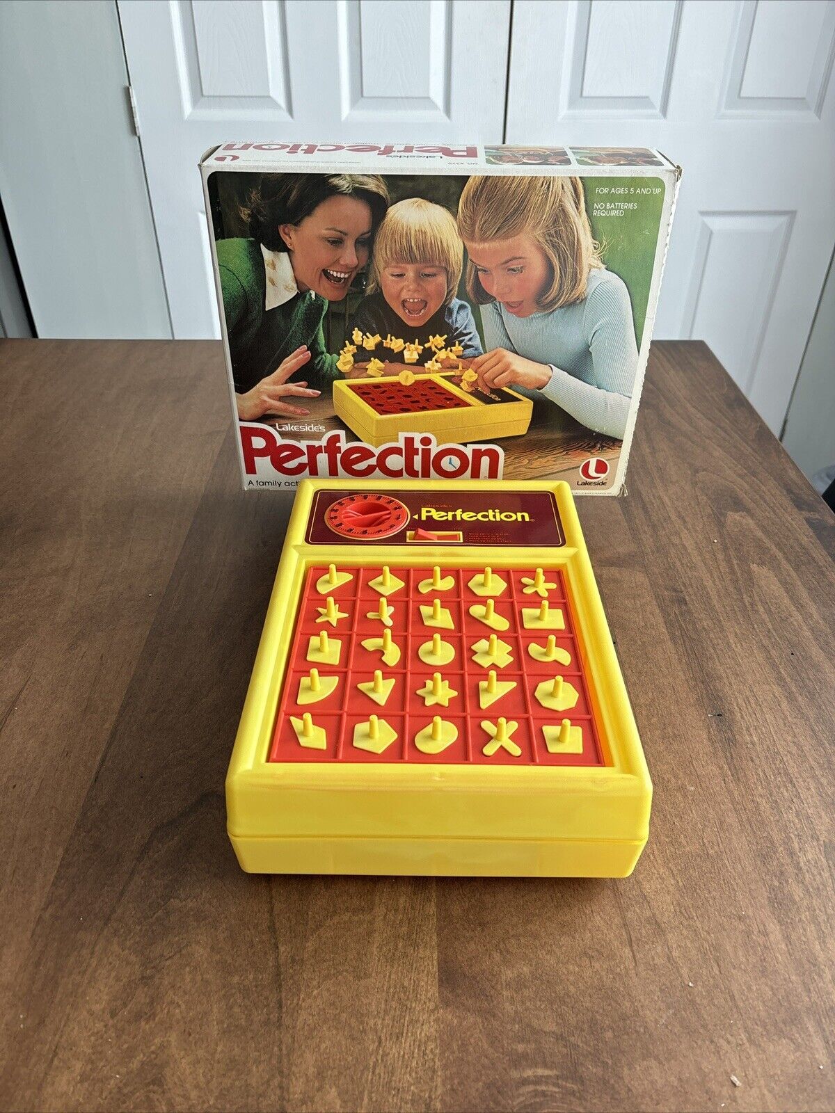 Vintage 1977 Lakeside Perfection Timer Matching Pieces Game 100% Complete