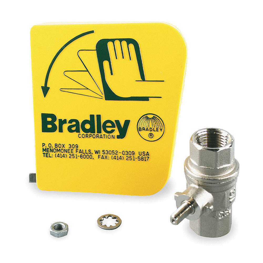 BRADLEY S45-122 Plastic Handle With Ball Valve 1FBE1