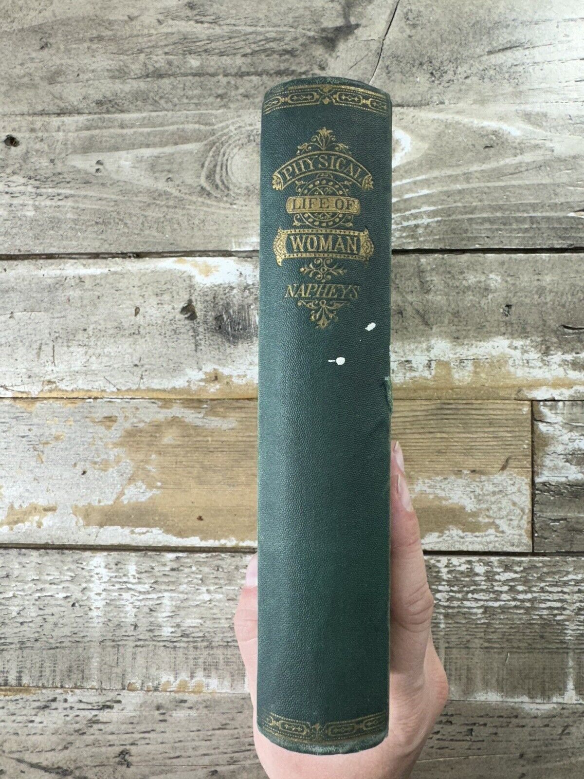 1870 Antique Medical Book \