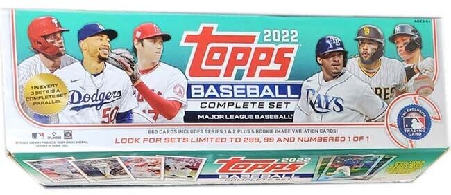 2022 Topps MLB Baseball Cards Complete Set GREEN Series 1 & 2 *FREE SHIPPING*