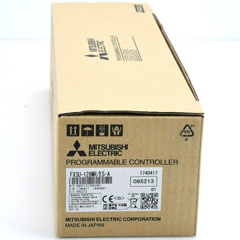 Mitsubishi Programmable Controller PLC FX3U-128MR/ES-A New in Box NIB 