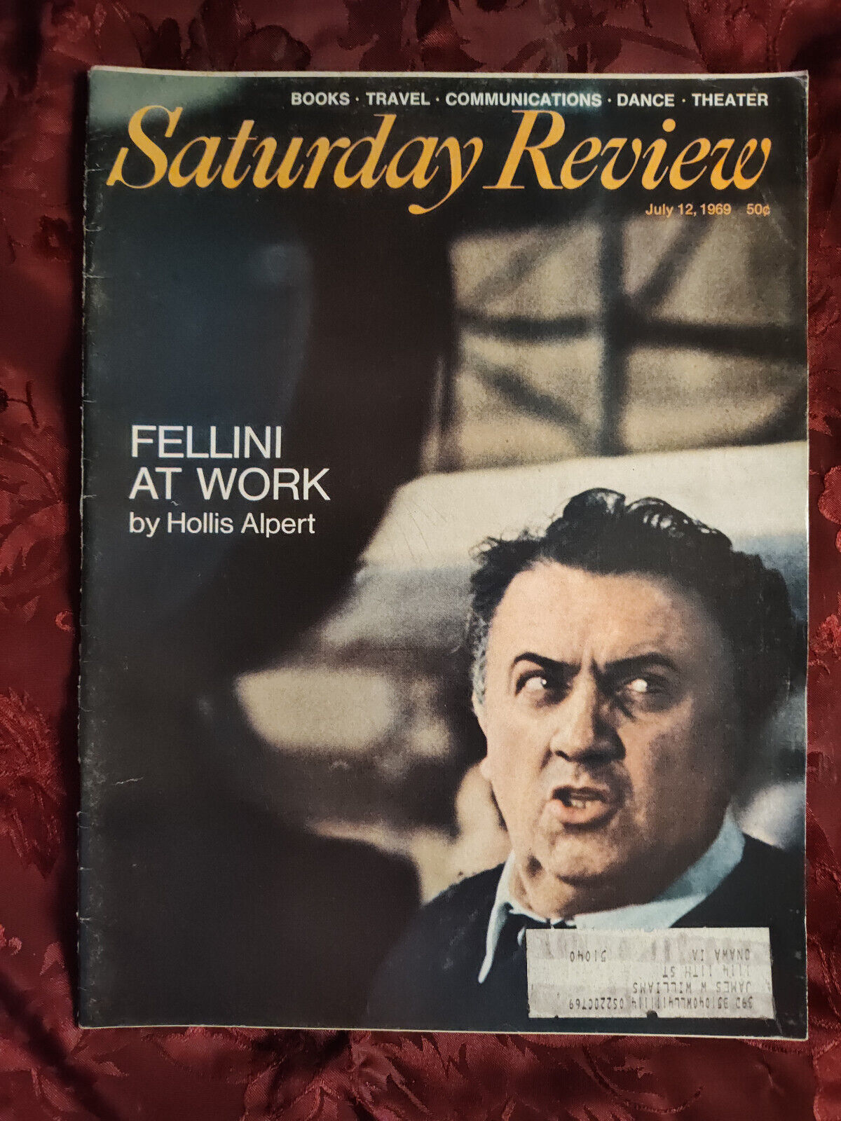 Saturday Review July 12 1969 FEDERICO FELLINI JOHN F. WHARTON