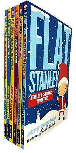 Flat Stanley 6 Book Collection: Flat Stanley Stanley, Flat Again Stanle - GOOD