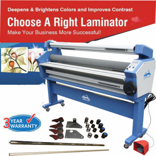 Qomolangma 55in 63in Full-auto Wide Format Cold Laminator, with Heat Assisted