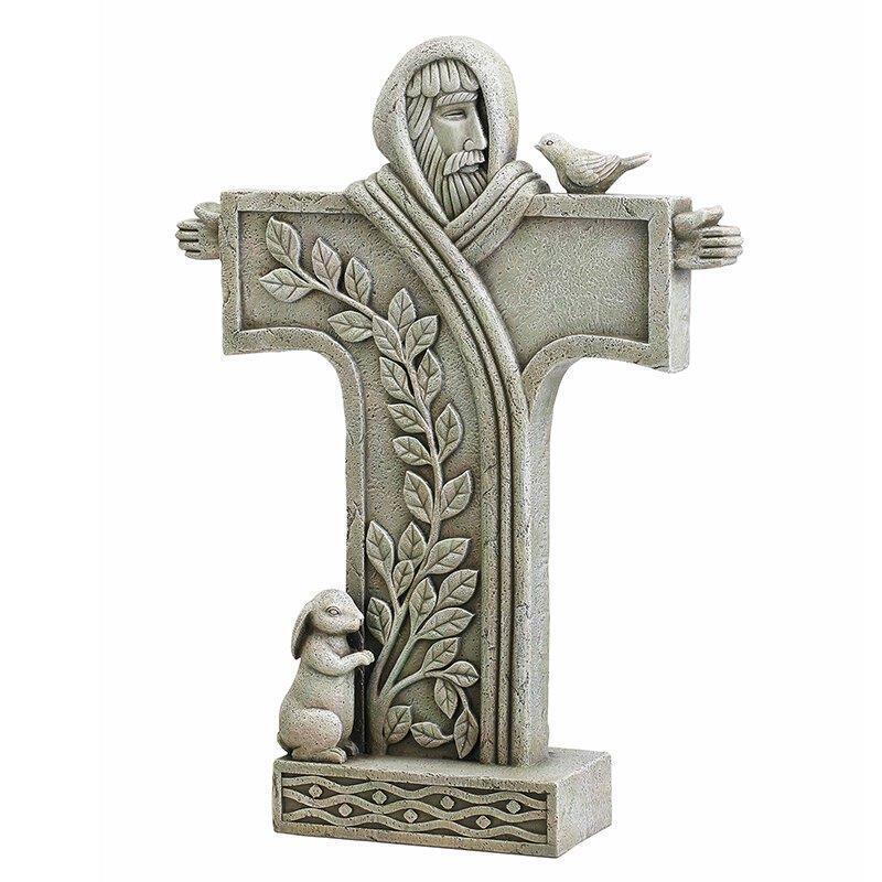 Saint Francis Garden Statue 18 in H Comes in a Avalon Gallery Signature Gift Box