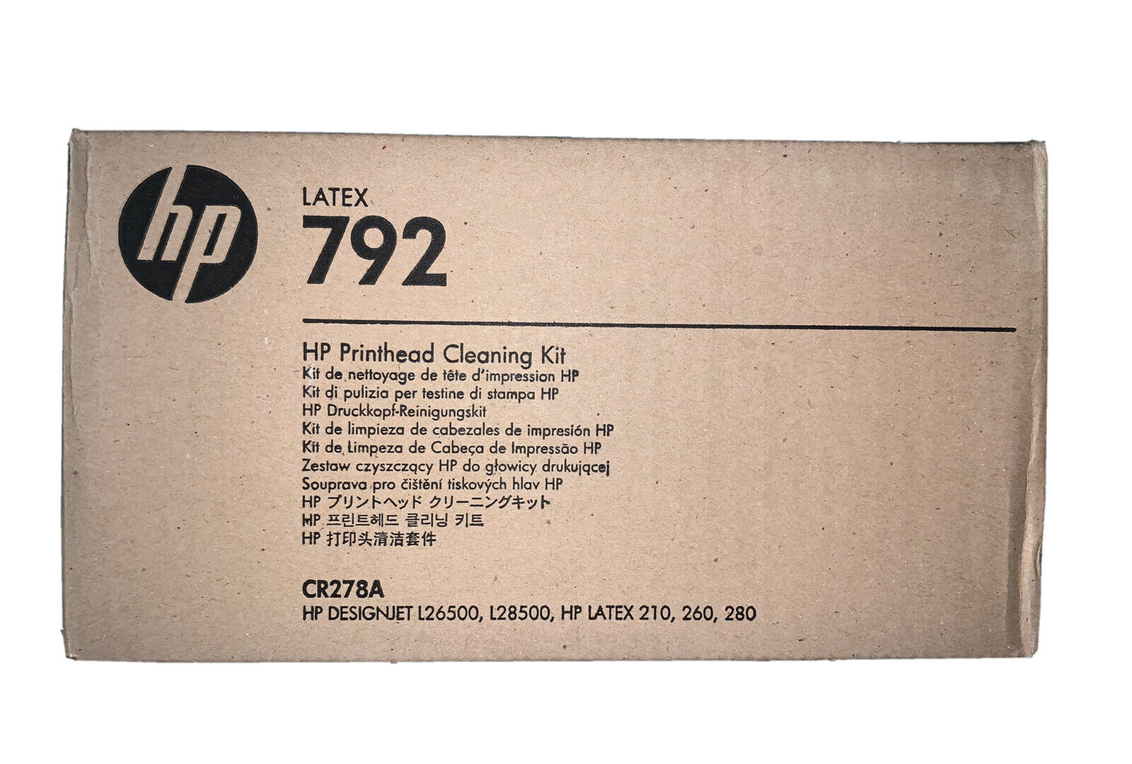 Printer Head Cleaning Set HP Designjet L25500 L26500 L28500 / No. 792 CR278A Kit